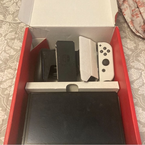 Nintendo, not damaged, works good, Cool features any game is playable.